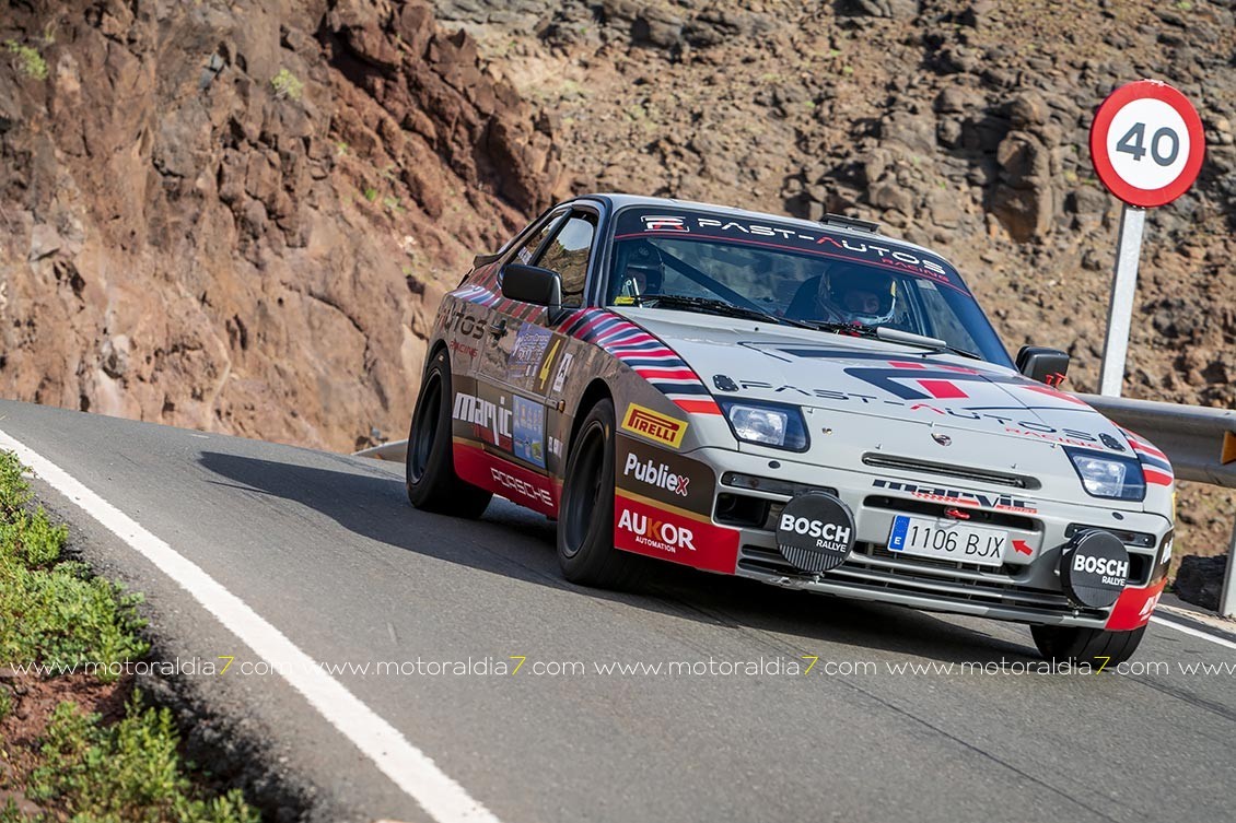 Juan José León y Taydía Santana vencedores en el Gran Canaria Historic Rally