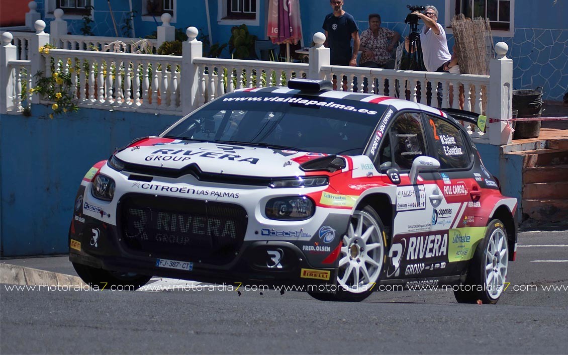 Miguel Suárez, subcampeón de Canarias de Rallys