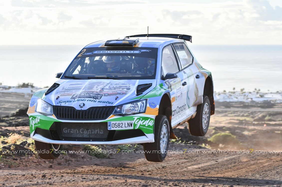 Solberg y Bernacchini, firman una victoria épica en el Rally Isla de Los Volcanes