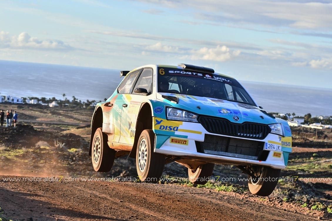 Solberg y Bernacchini, firman una victoria épica en el Rally Isla de Los Volcanes