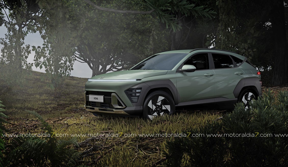 Hyundai Kona, con un diseño futurista