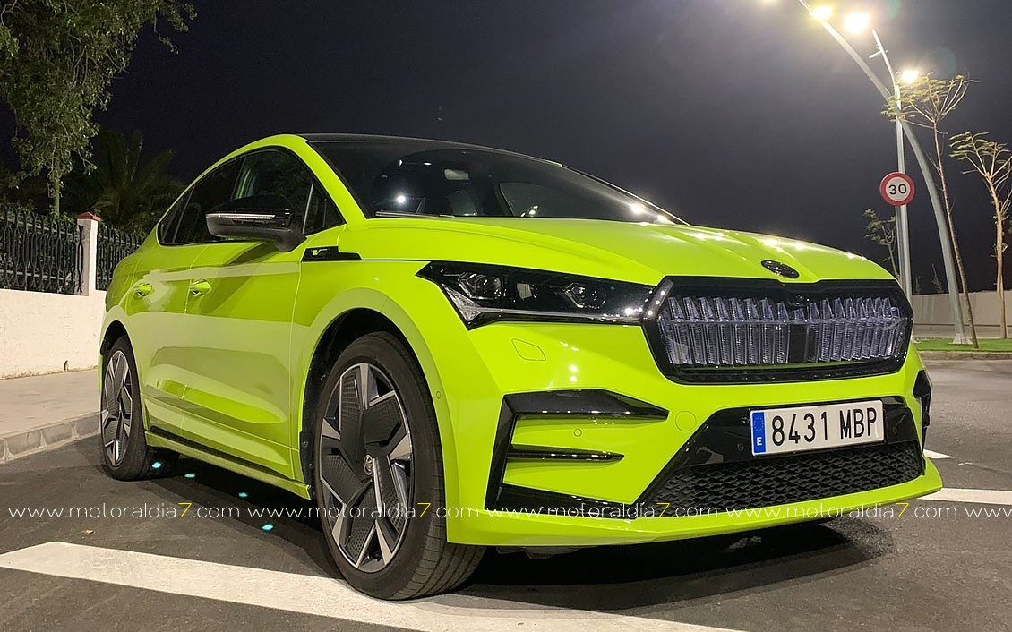 ŠKODA ENYAQ Coupé iV, atractivo y 100% eléctrico