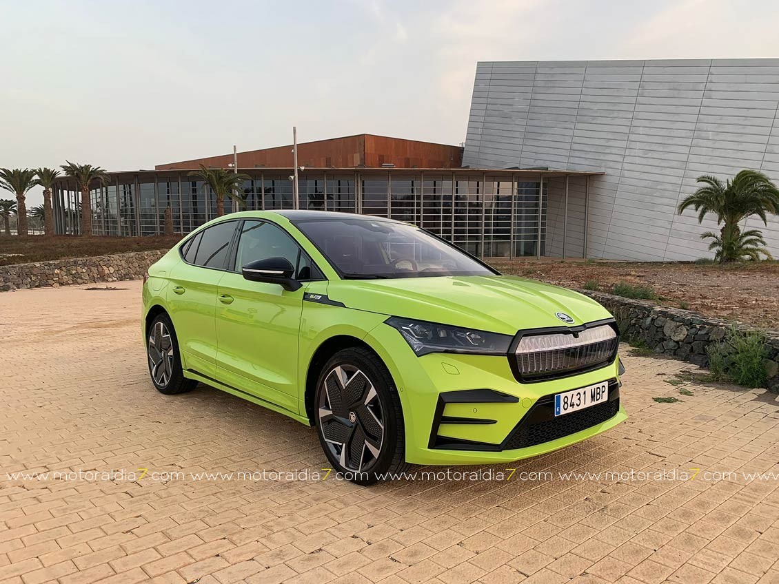 ŠKODA ENYAQ Coupé iV, atractivo y 100% eléctrico