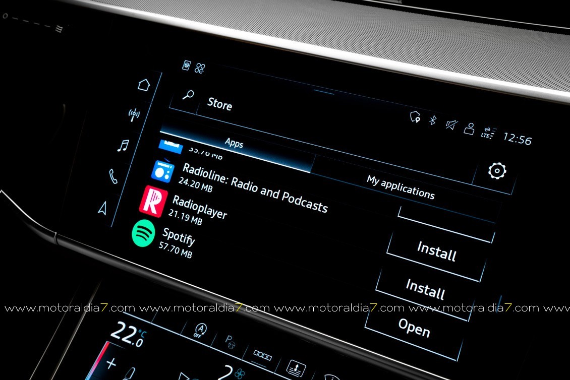 Audi, con tienda online de aplicaciones
