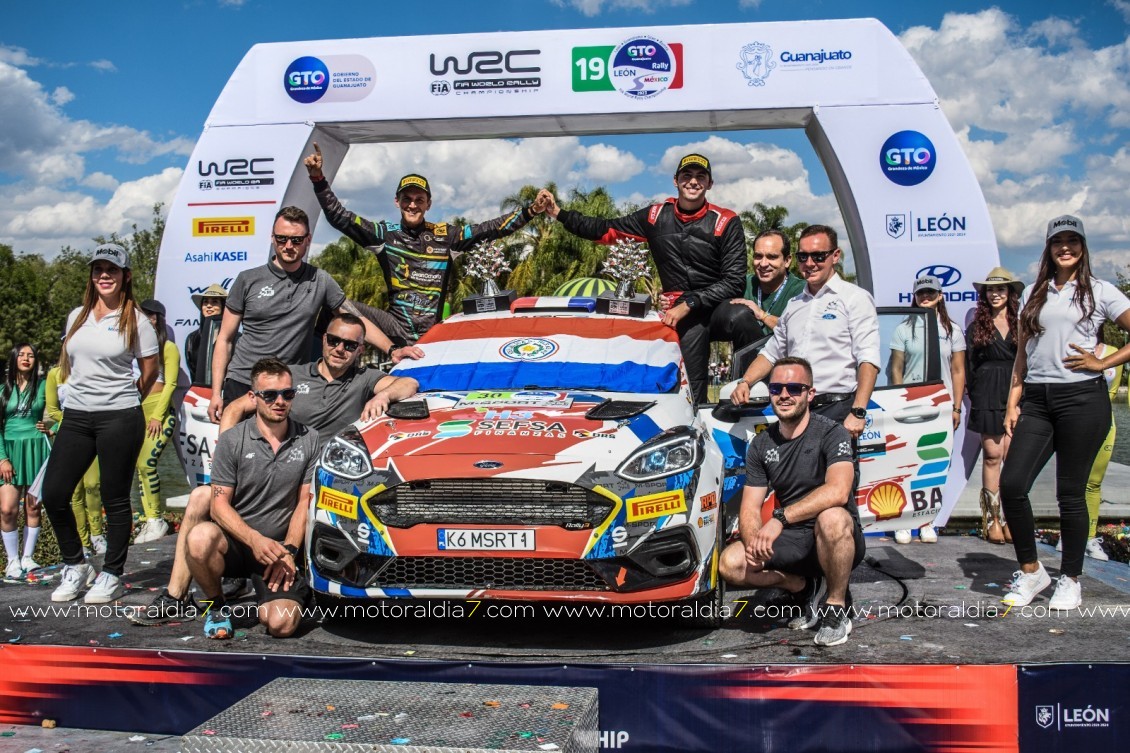 Rogelio Peñate, 1º en el WRC3  "objetivo cumplido"