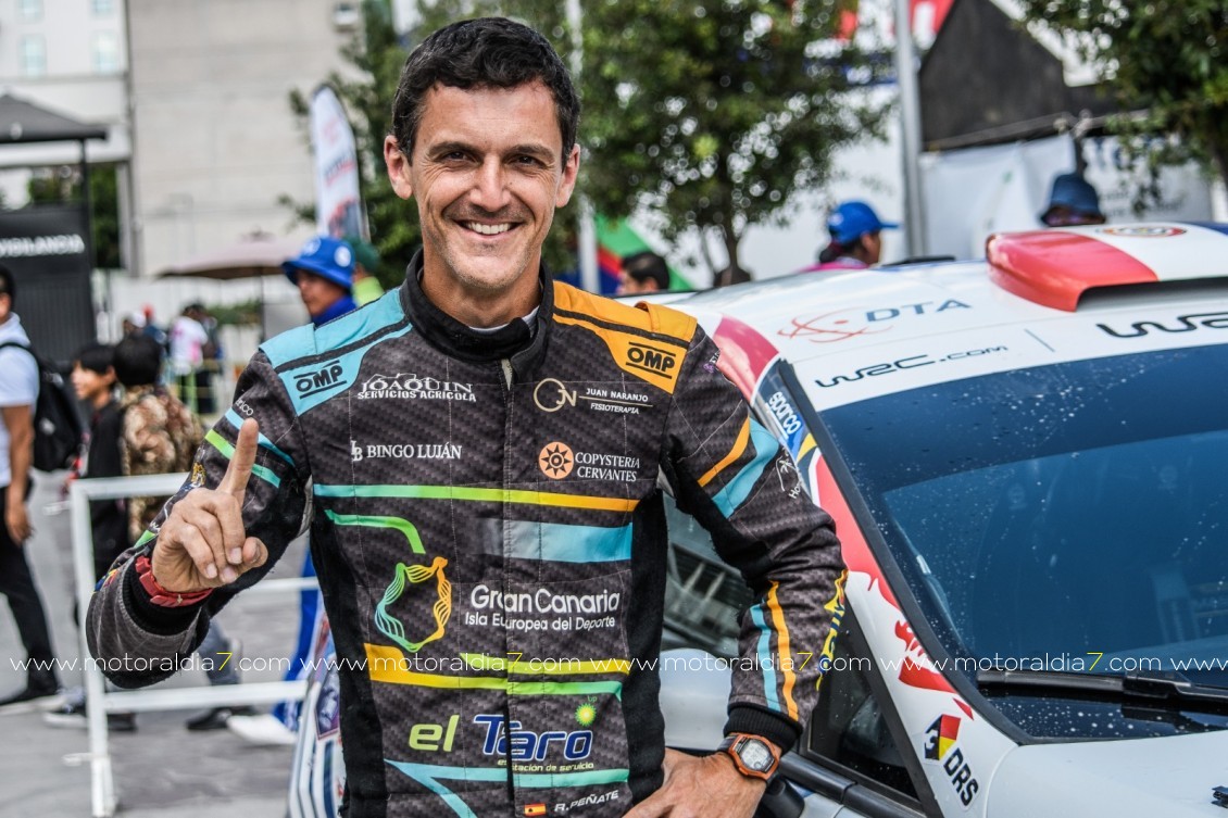 Rogelio Peñate, 1º en el WRC3  