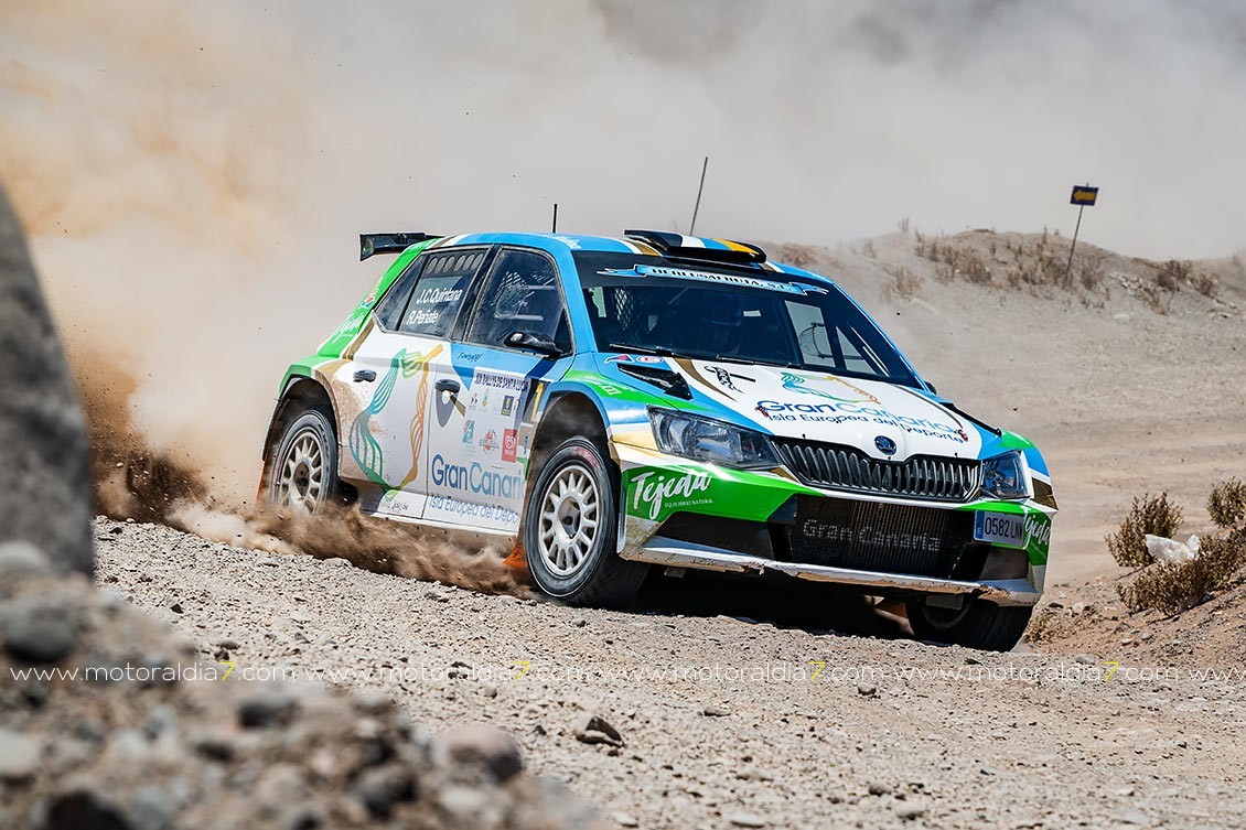 Quintana y Peñate, ganaron en el Rally de Tierra de Santa Lucía