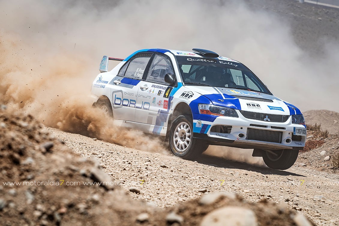 Quintana y Peñate, ganaron en el Rally de Tierra de Santa Lucía