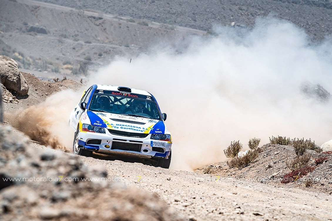 Quintana y Peñate, ganaron en el Rally de Tierra de Santa Lucía