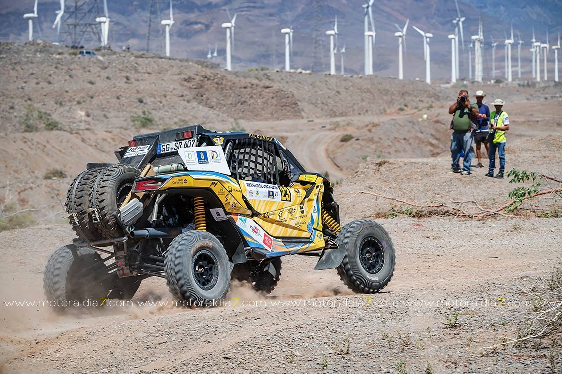 Quintana y Peñate, ganaron en el Rally de Tierra de Santa Lucía