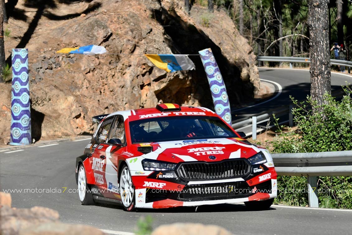 Las presentaciones y test, protagonista del Rally Islas Canarias