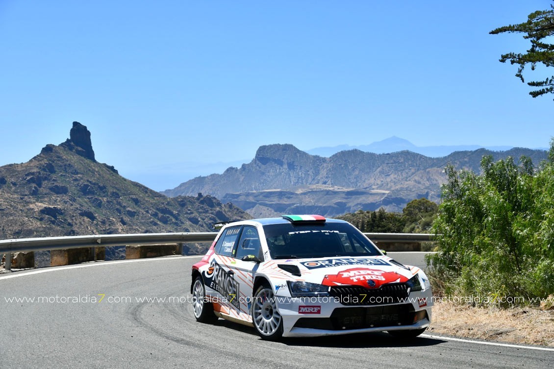 Las presentaciones y test, protagonista del Rally Islas Canarias