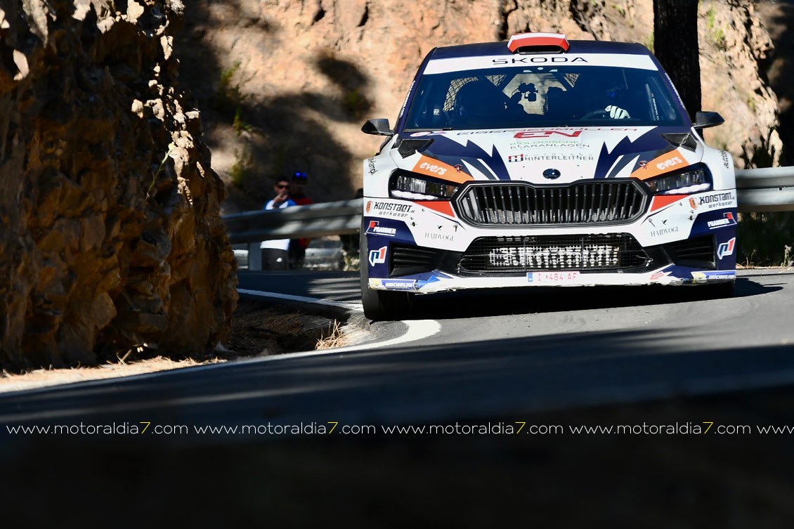 Las presentaciones y test, protagonista del Rally Islas Canarias