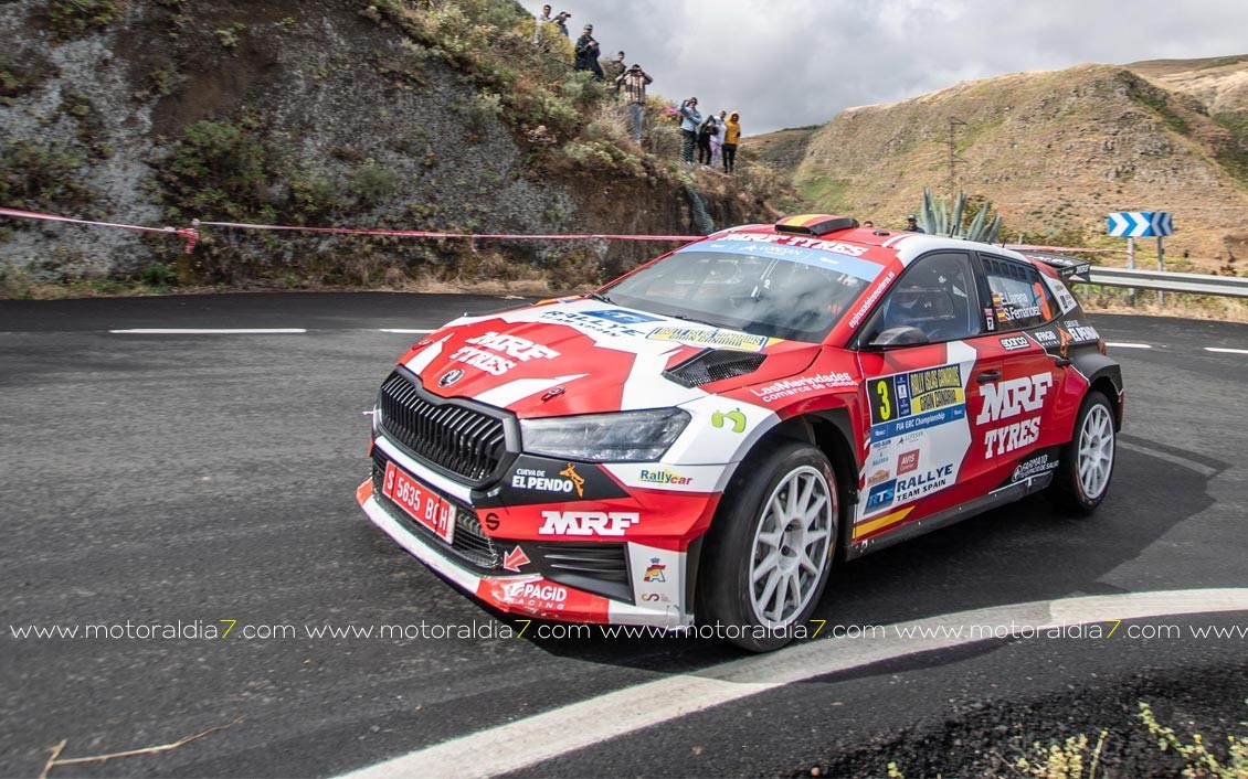 Bonato y Boulloud, Francia marcan la diferencia en el Rally Islas Canarias