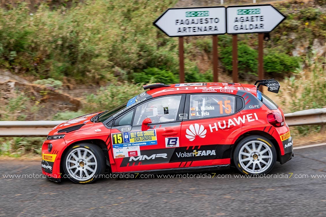 Bonato y Boulloud, Francia marcan la diferencia en el Rally Islas Canarias