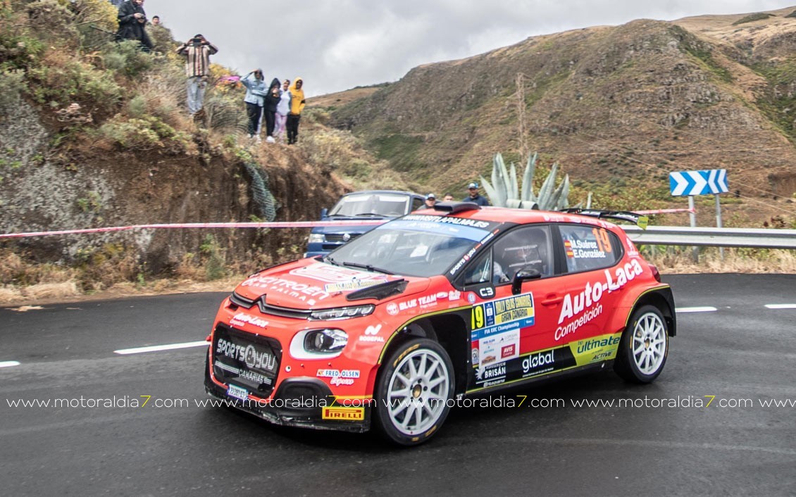 Bonato y Boulloud, Francia marcan la diferencia en el Rally Islas Canarias