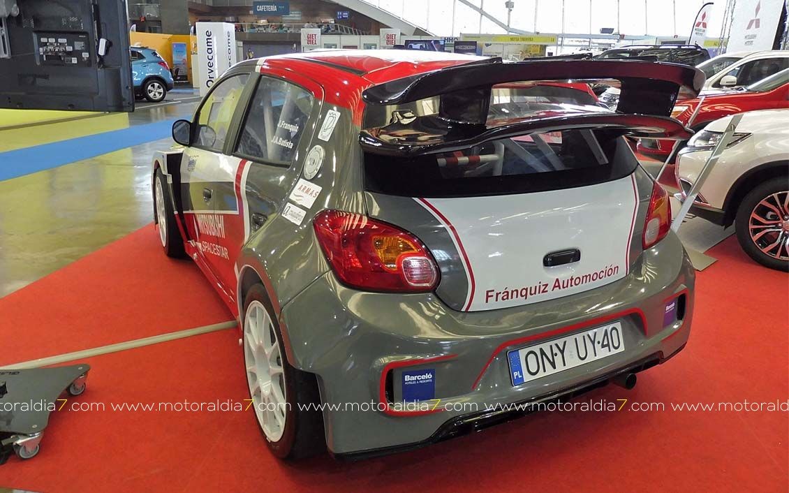 Fránquiz y Batista estrenan el Mitsubishi Space Star Proto en Fuerteventura