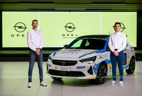 Armiche Mendoza y Alejandro Falcón inician la ADAC Opel e-Rally Cup