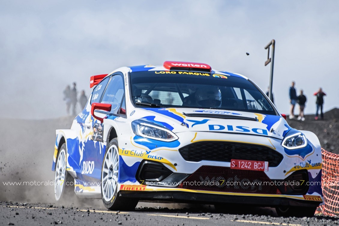 Suárez y González, ganadores en el Rally Senderos de La Palma