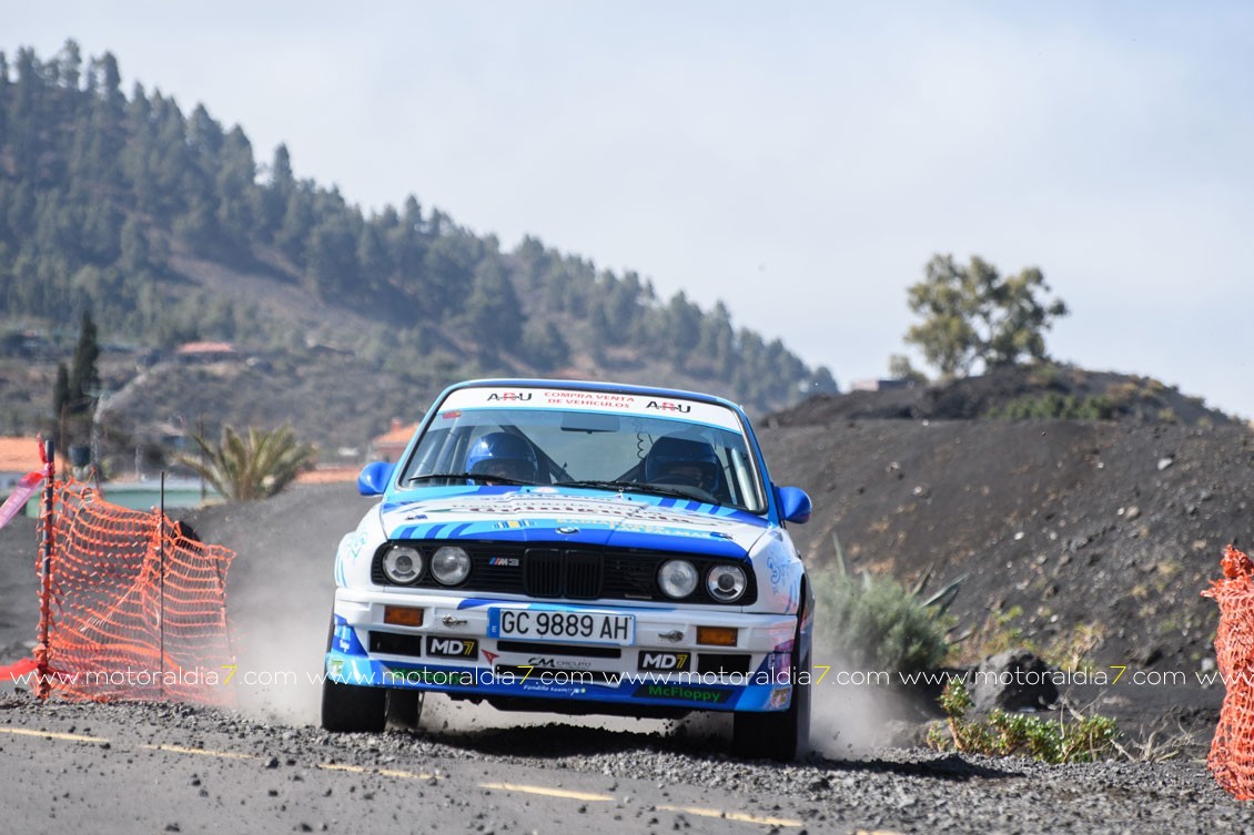 Suárez y González, ganadores en el Rally Senderos de La Palma