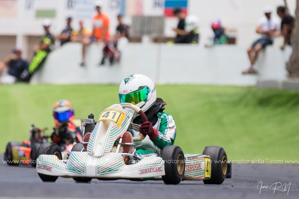 Éxito en la segunda prueba del Regional de Karting en Lanzarote