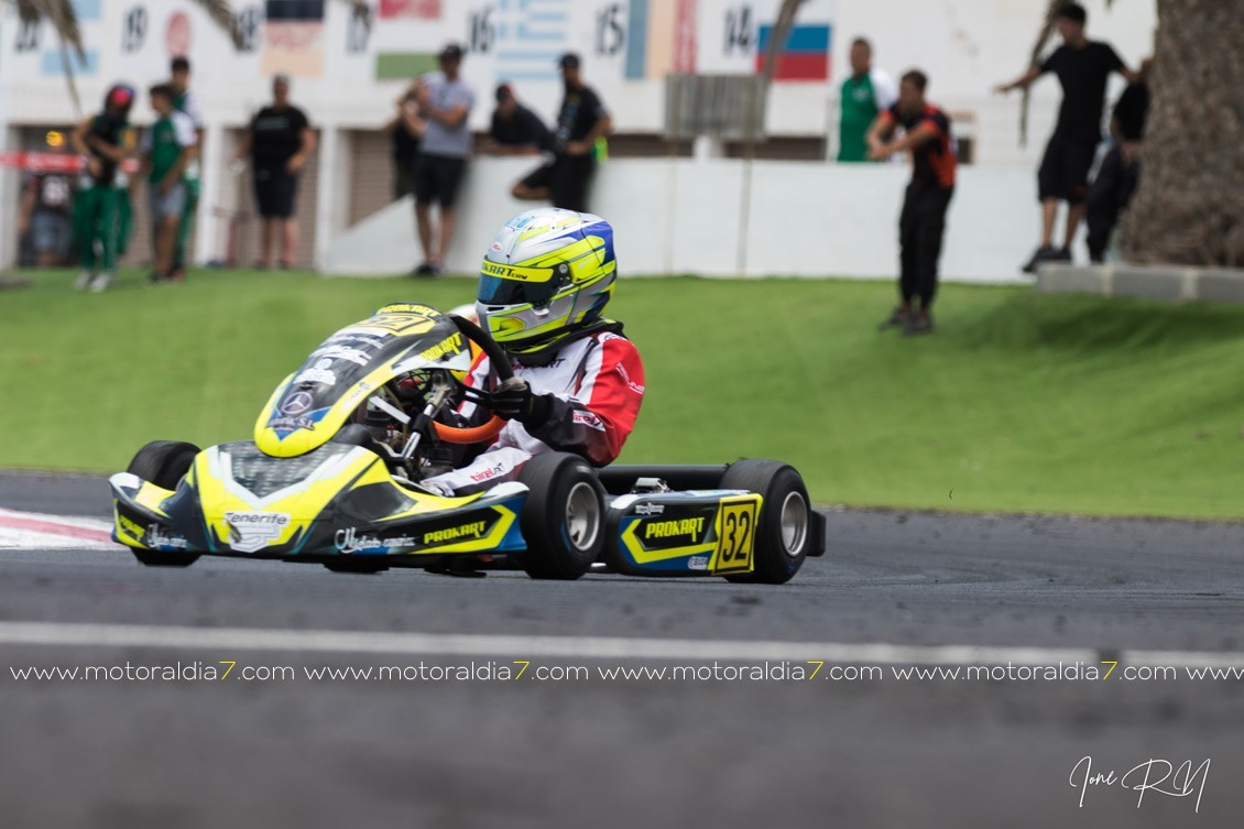 Éxito en la segunda prueba del Regional de Karting en Lanzarote