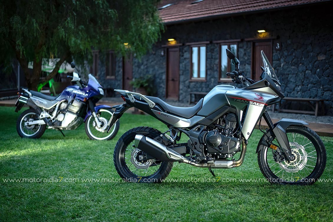 Honda XL750 Transalp, empieza su aventura en Canarias