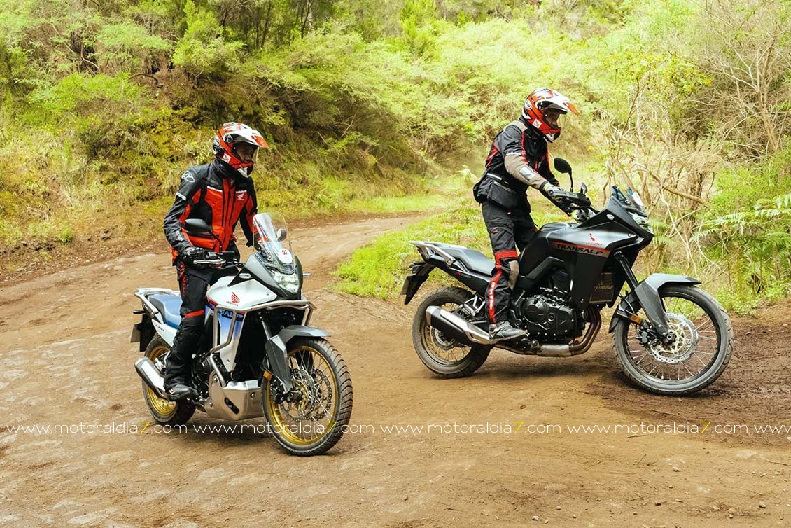 Honda XL750 Transalp, empieza su aventura en Canarias