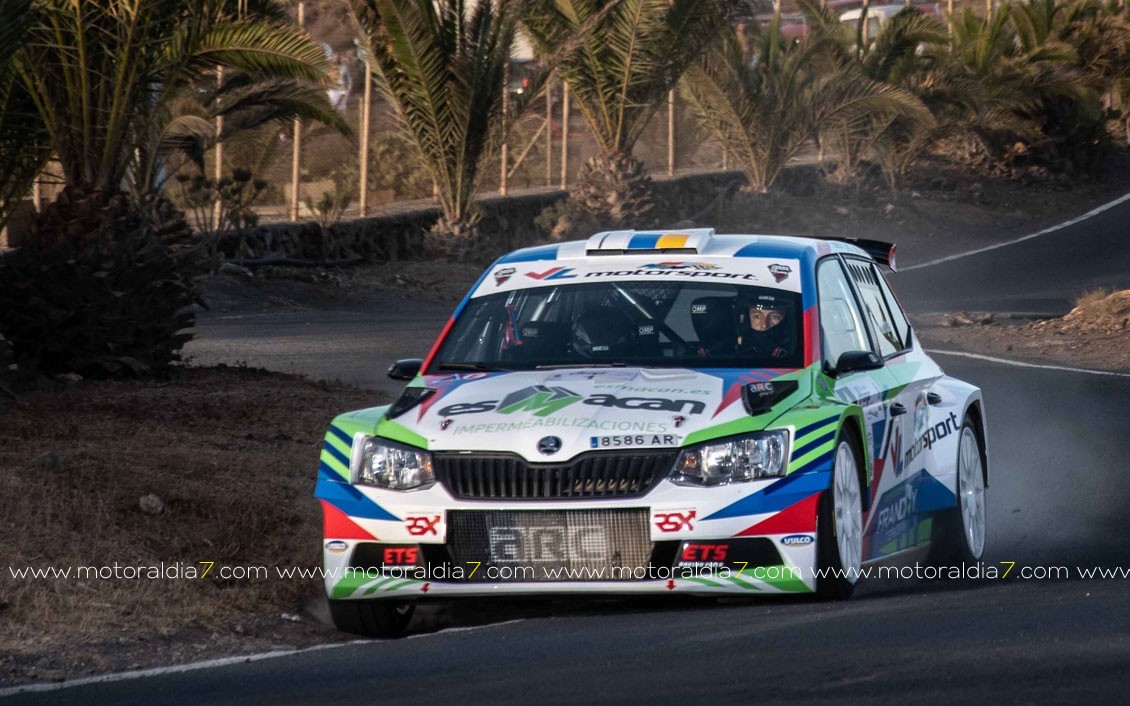 Víctor Abreu y Luis Rodríguez, para ellos es el Rally Villa de Granadilla 2023