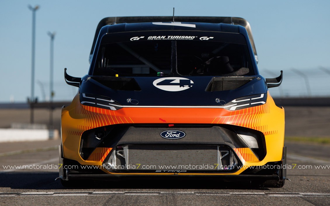 Ford SuperVan eléctrica de 1.400 CV en Pikes Peak