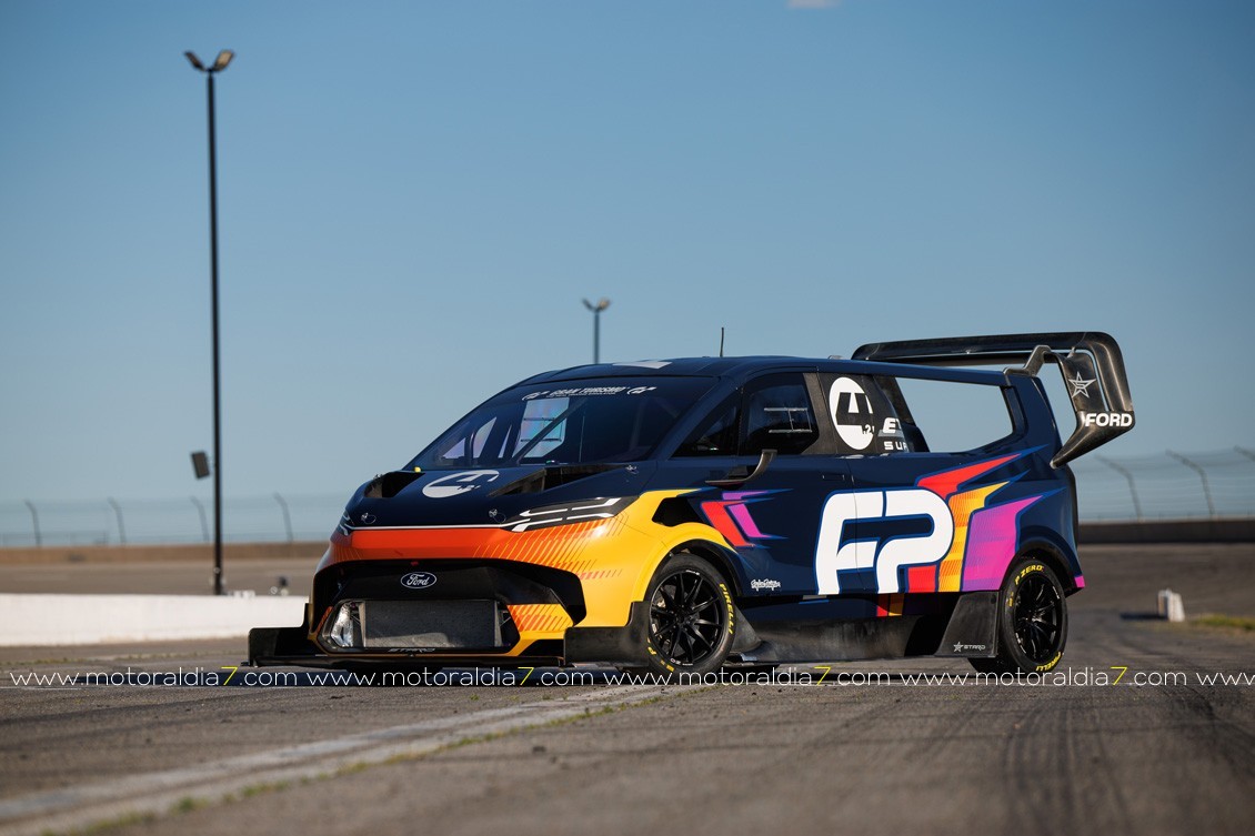 Ford SuperVan eléctrica de 1.400 CV en Pikes Peak