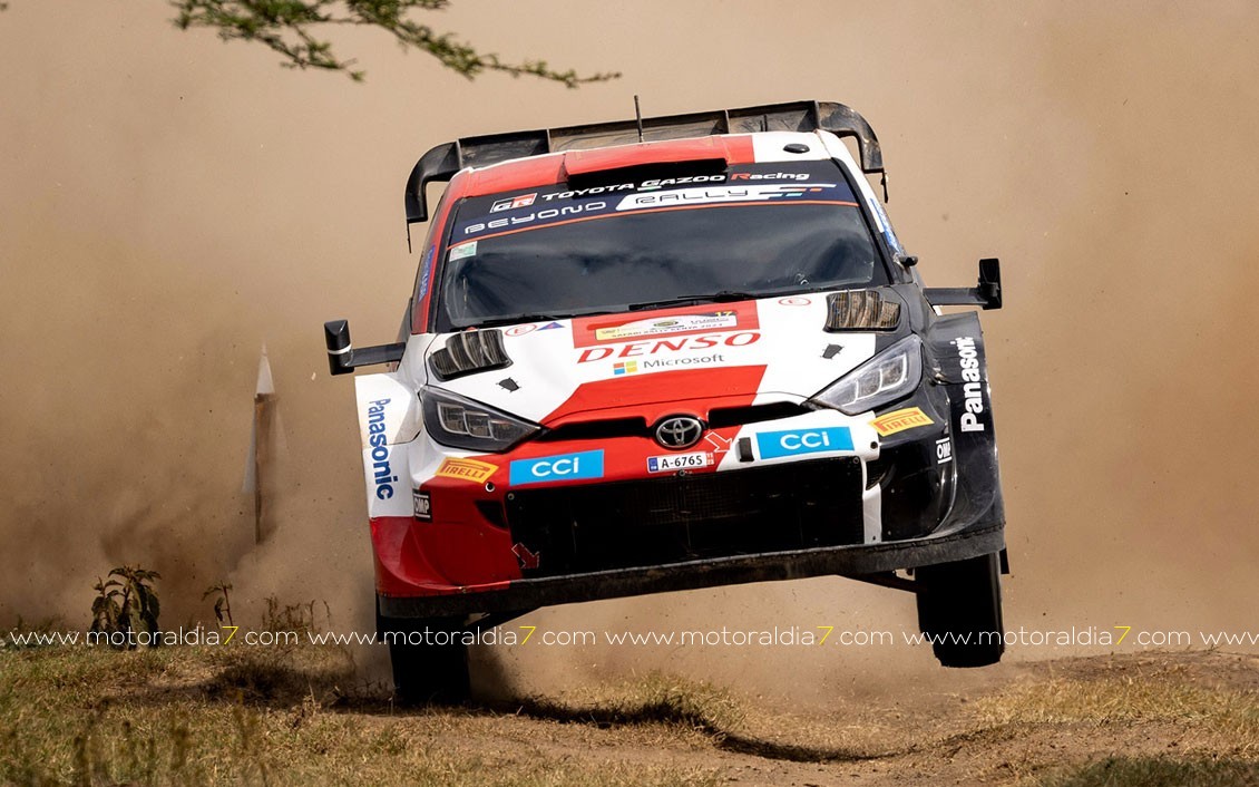 Pleno de Toyota en el Safari, con Ogier como líder