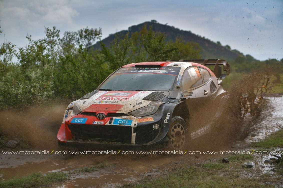 Pleno de Toyota en el Safari, con Ogier como líder