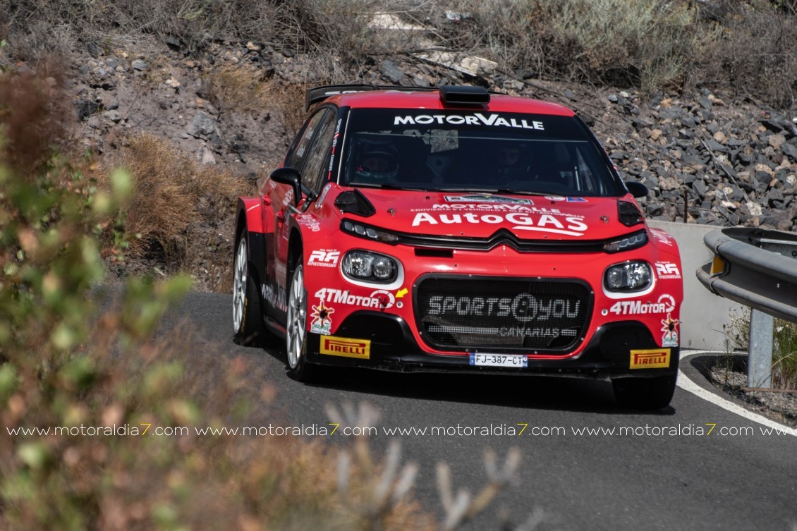 Cruz y Mujica, mandan con autoridad en el Rally Villa de Adeje