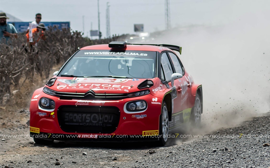 Cruz y Mujica, vuelven con fuerza en el Rally Villa de Adeje