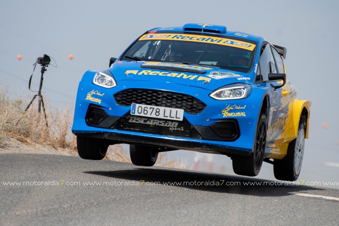 Cruz y Mujica, vuelven con fuerza en el Rally Villa de Adeje