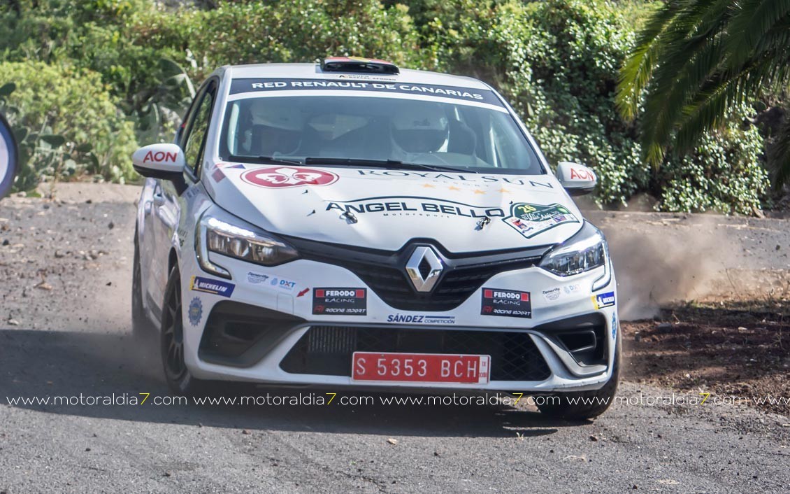 Cruz y Mujica, vuelven con fuerza en el Rally Villa de Adeje