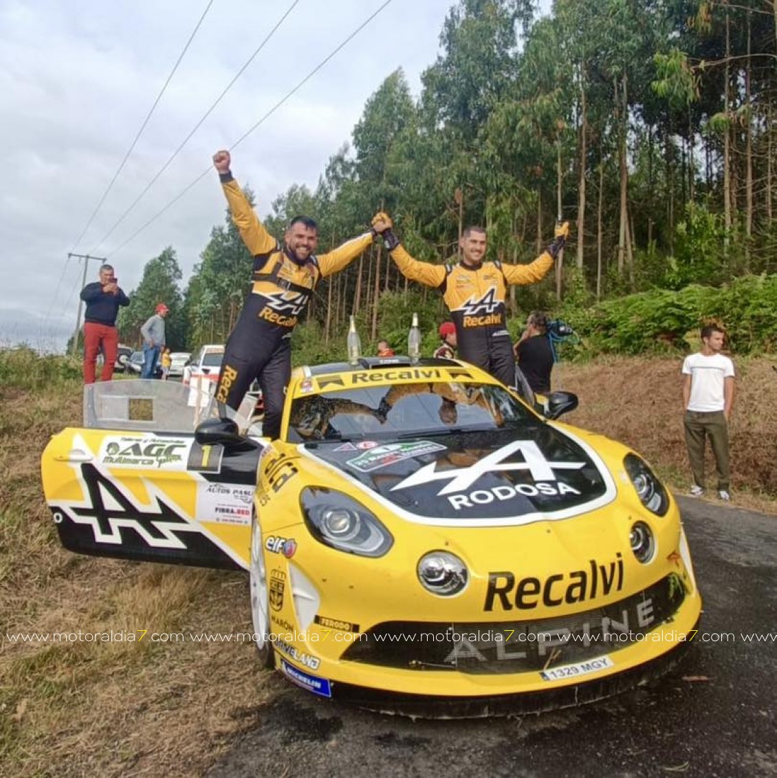 Cagiao y Martinez dan la primera victoria al Alpine