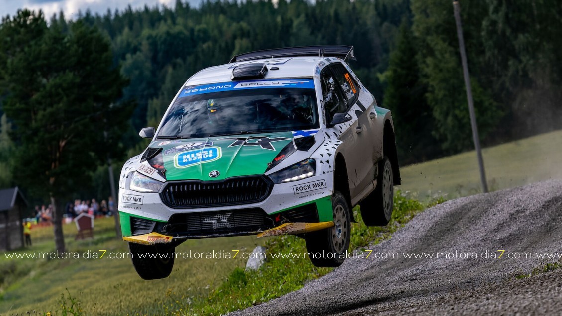 Evans y Martin siguen la racha Toyota en Finlandia