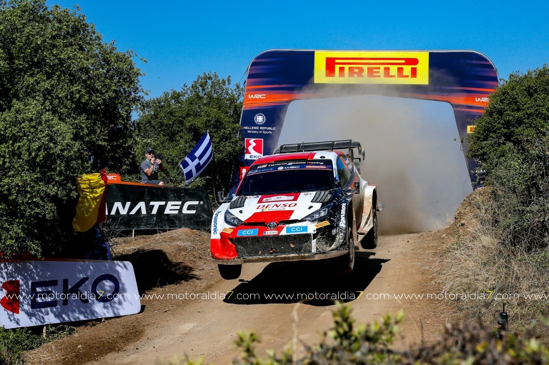 Rovanpera gana en Acropolis y sigue dominando el WRC