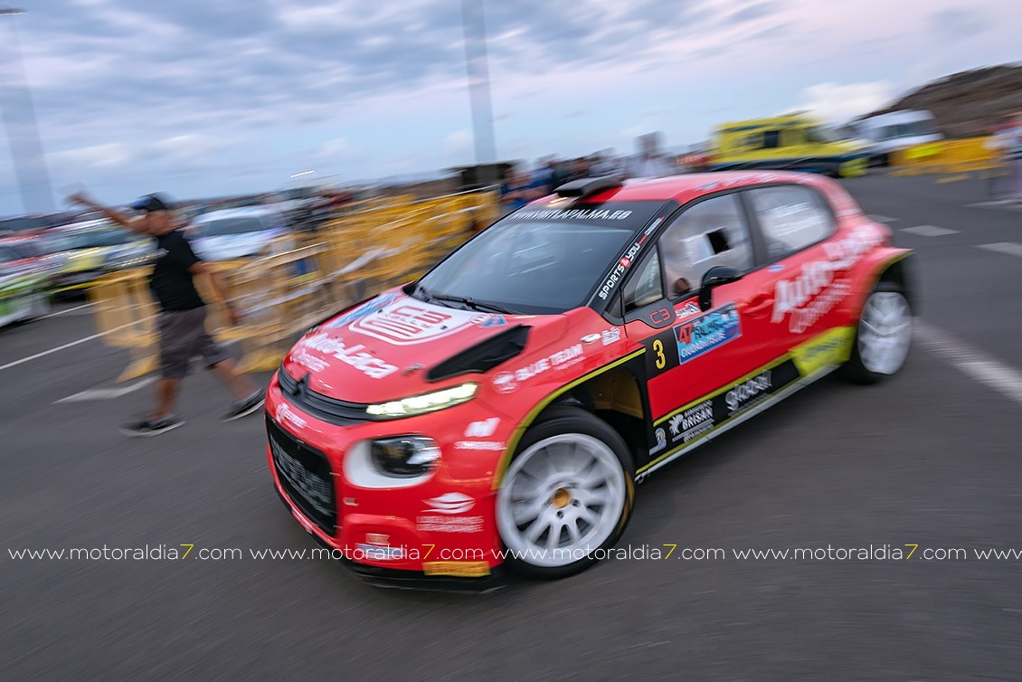 Rally Ciudad de Telde,  los dos primeros en 7 décimas