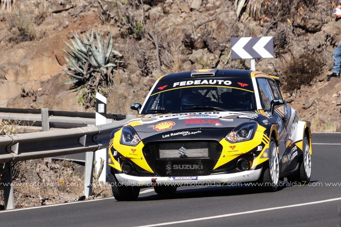 Rally Ciudad de Telde, Cruz y Mujica ganan y apuntan al Regional