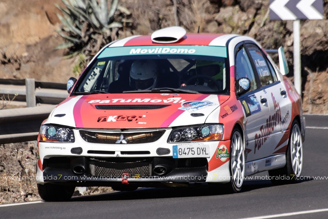 Rally Ciudad de Telde, Cruz y Mujica ganan y apuntan al Regional