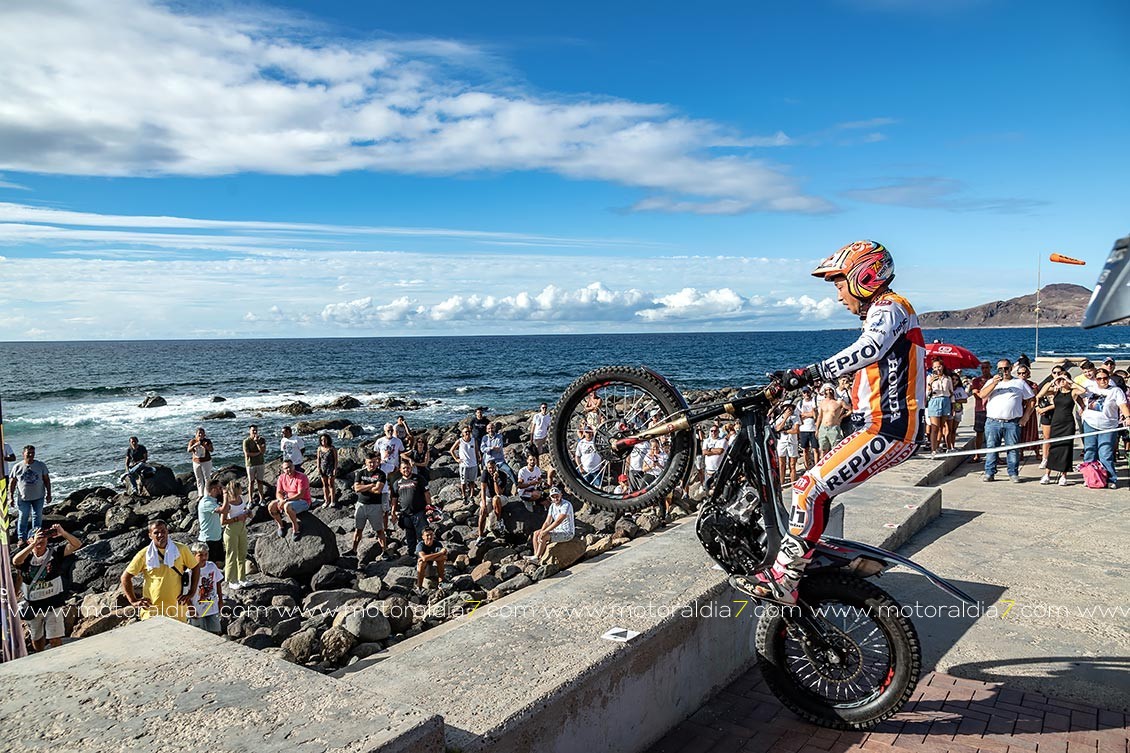 Puro espectáculo en el III Trial Distrito Tamaraceite