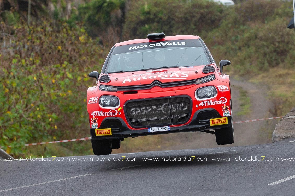 Fuentes y Bonilla vencen en el Rally La Palma Isla Bonita