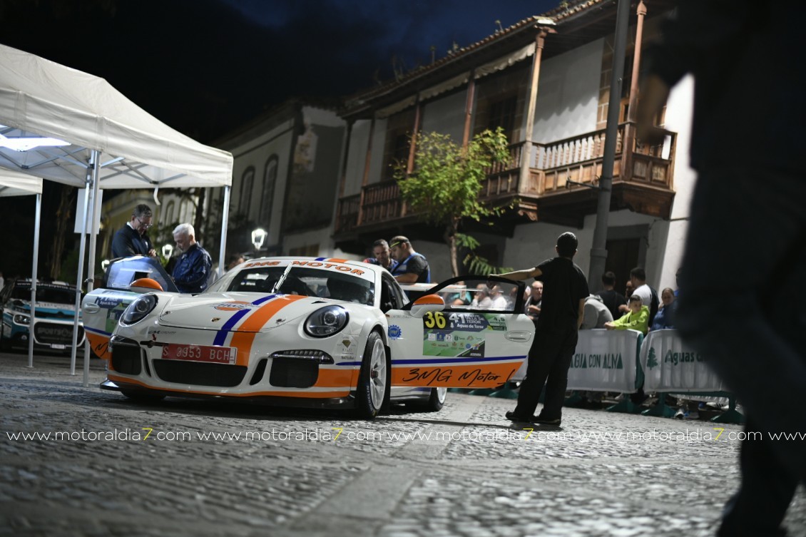 Más de cien participantes para el 42º Rally Villa de Teror.