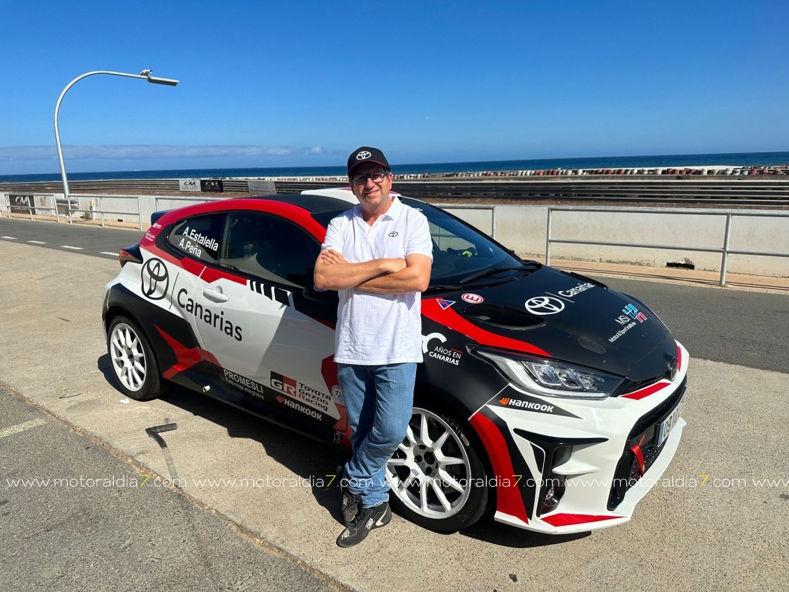 Estalella y Peña vuelven a la competición en el Rally Villa de Teror