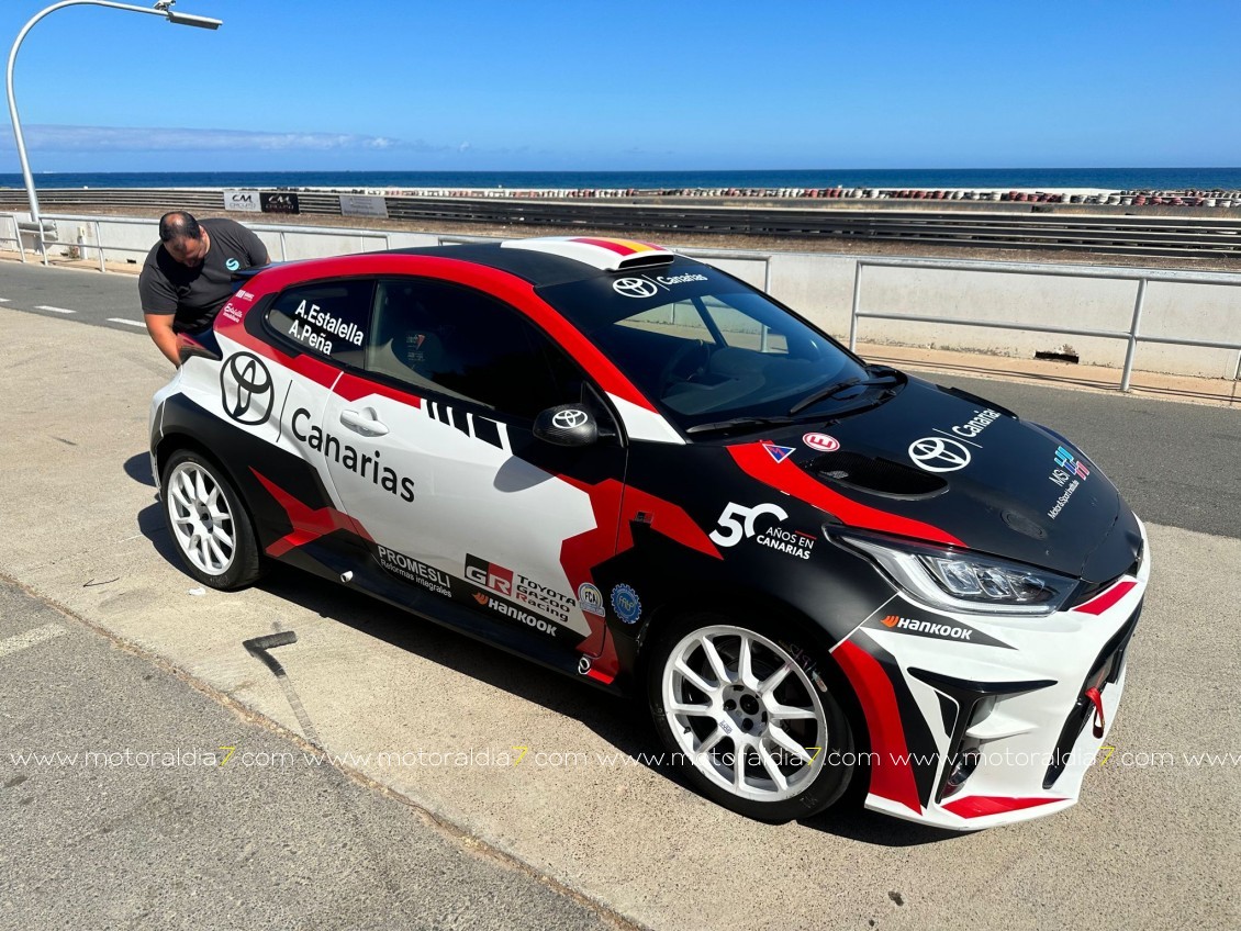 Estalella y Peña vuelven a la competición en el Rally Villa de Teror