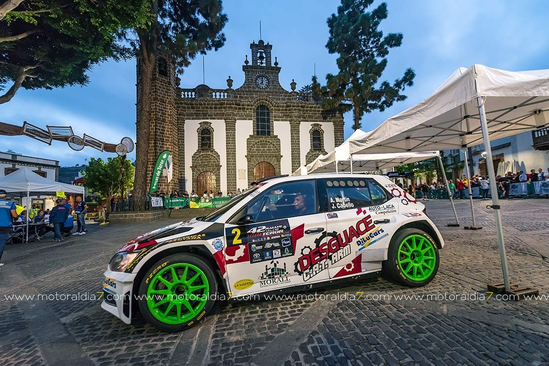 108 equipos competirán en el Rally de Teror