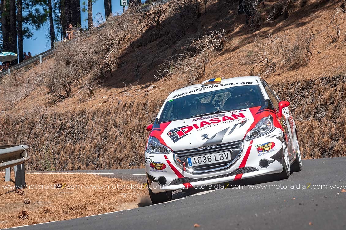 Martín y Cabello, a lo grande en el Rally de Teror